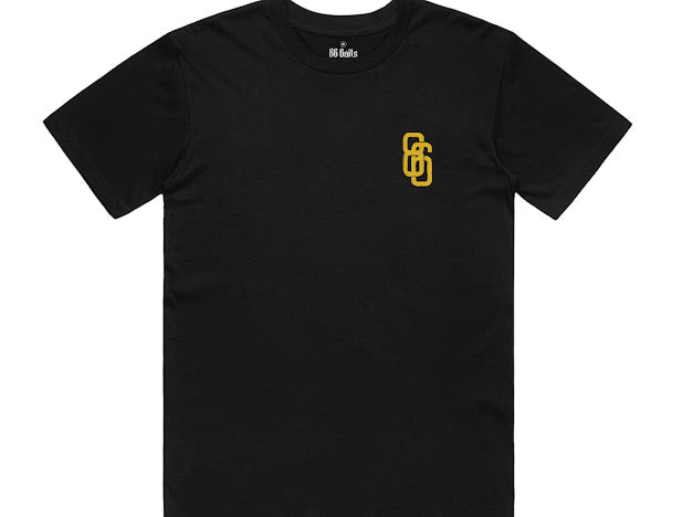 86baits Five Years Tee Mサイズ ブラック　DRT Five Years Tee – 86 Baits